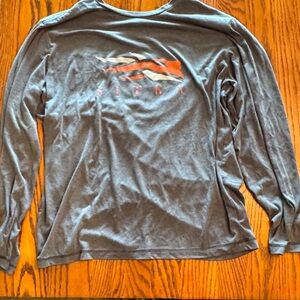 Sitka Gray Long Sleeve Tee